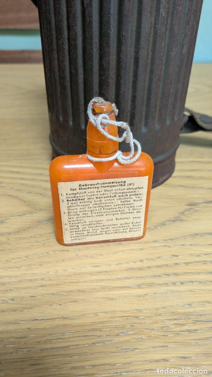 Militaria: mascara antig&aacute;s m38 completa original ww2 - Foto 4