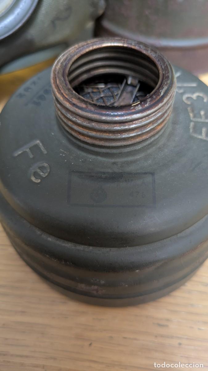 Militaria: mascara antig&aacute;s m38 completa original ww2 - Foto 7