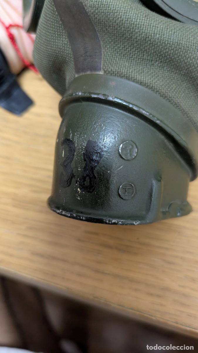Militaria: mascara antig&aacute;s m38 completa original ww2 - Foto 9