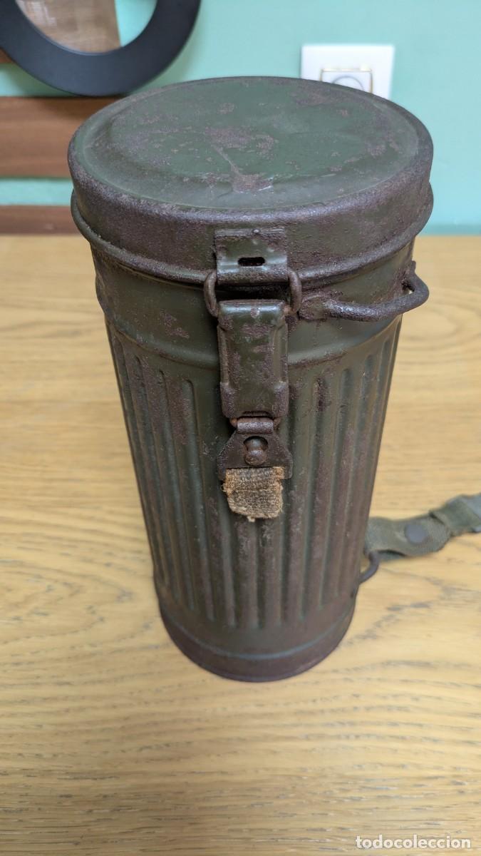 Militaria: mascara antig&aacute;s m38 completa original ww2 - Foto 20