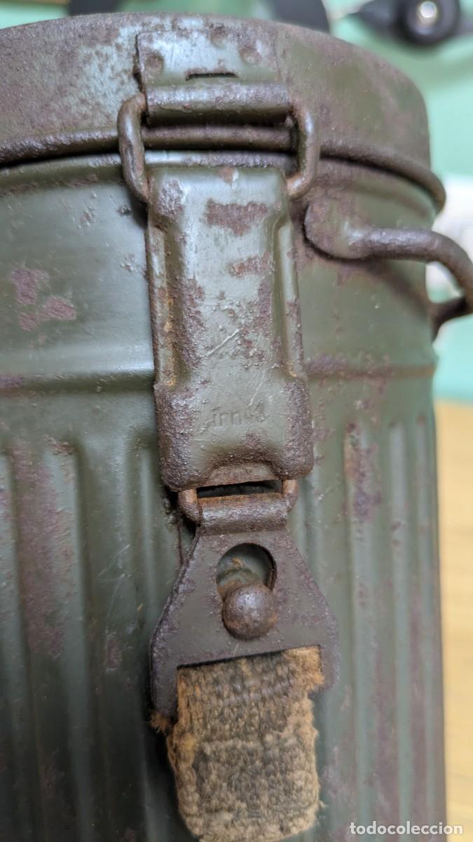 Militaria: mascara antig&aacute;s m38 completa original ww2 - Foto 23