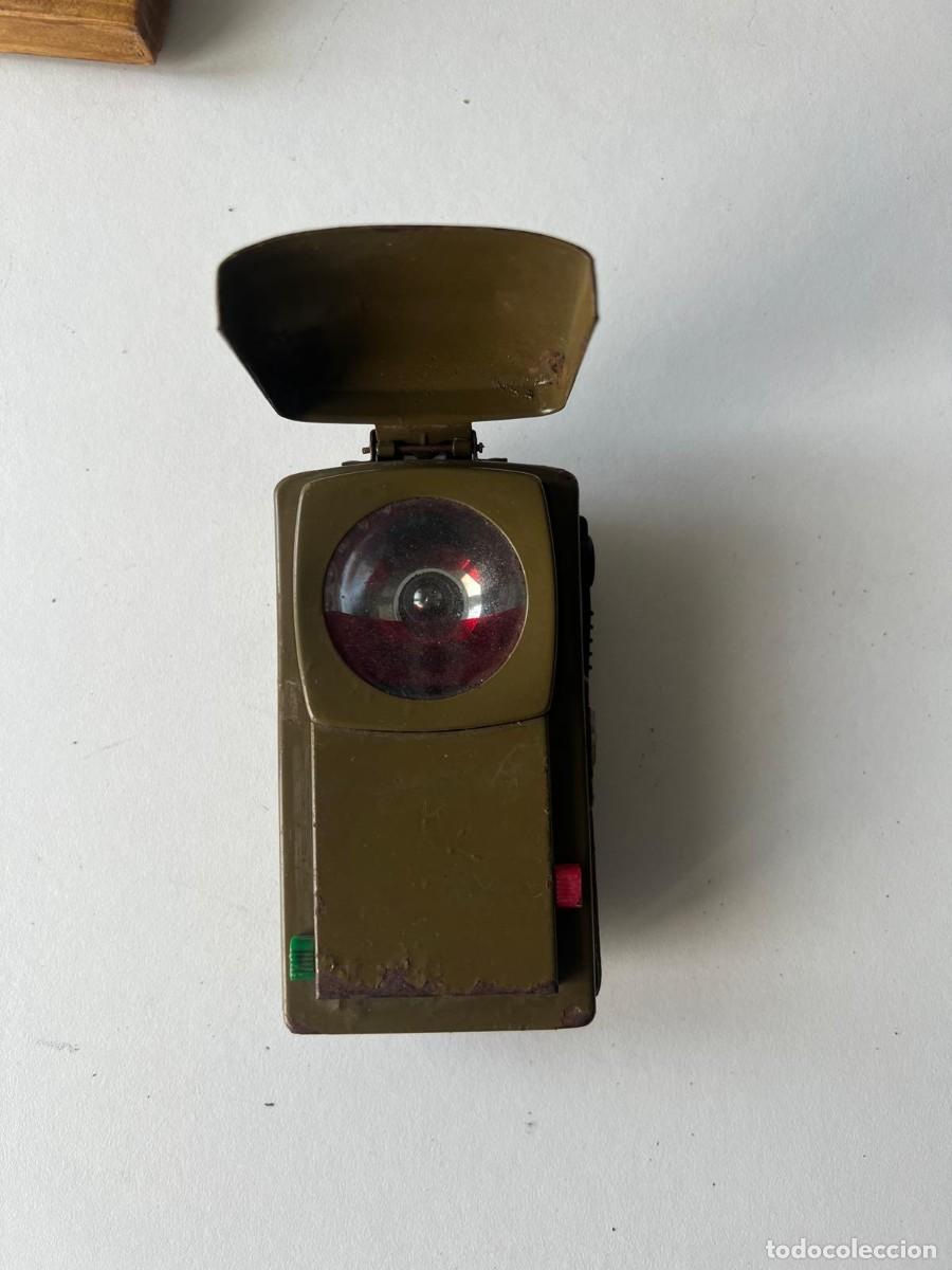 Militaria: linterna militar antigua - Foto 1