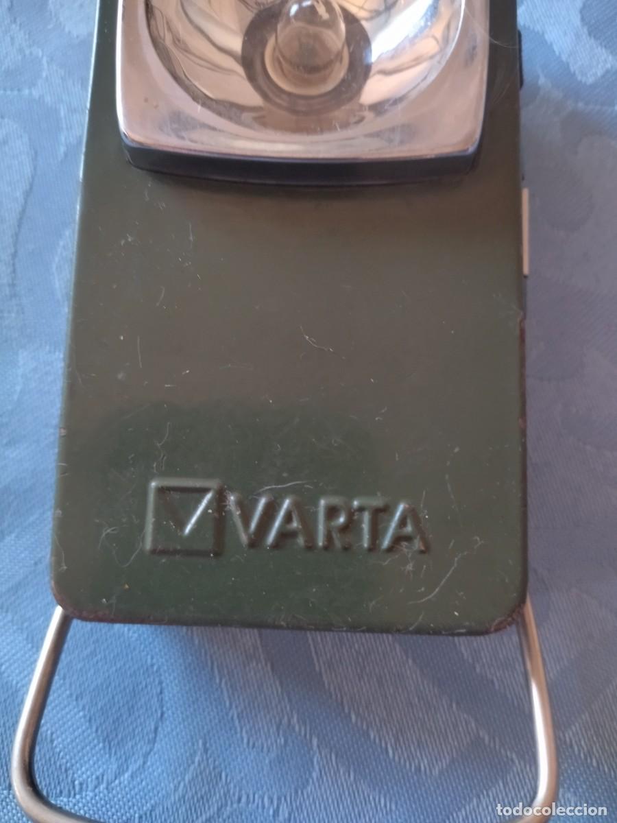 Militaria: Antigua linterna de petaca, Varta - Foto 2