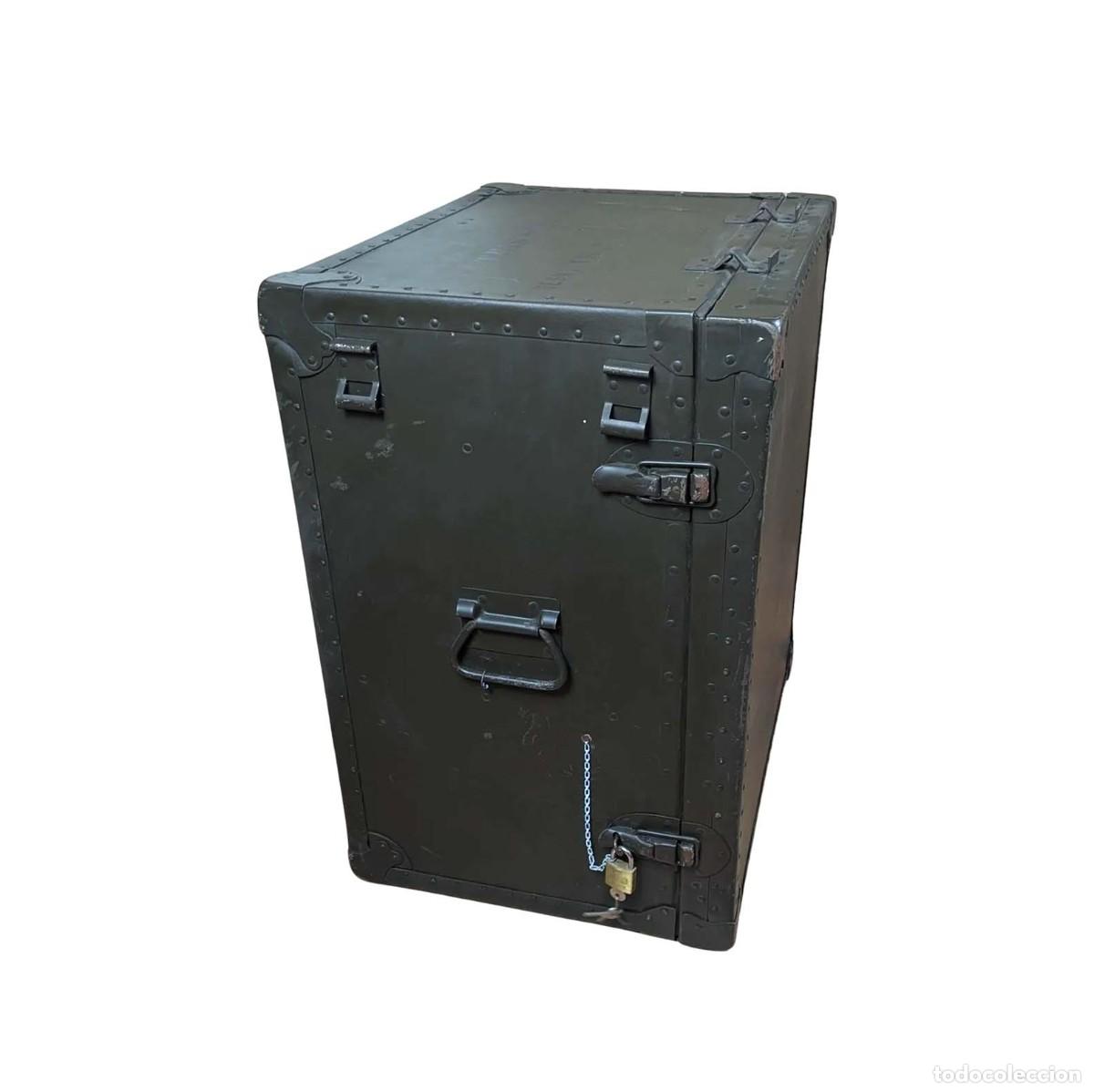 Militaria: Escritorio de campa&ntilde;a antiguo del ejercito de los EEUU - Foto 6