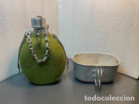 Militaria: CANTIMPLORA MILITAR DE ALUMINIO - Foto 5