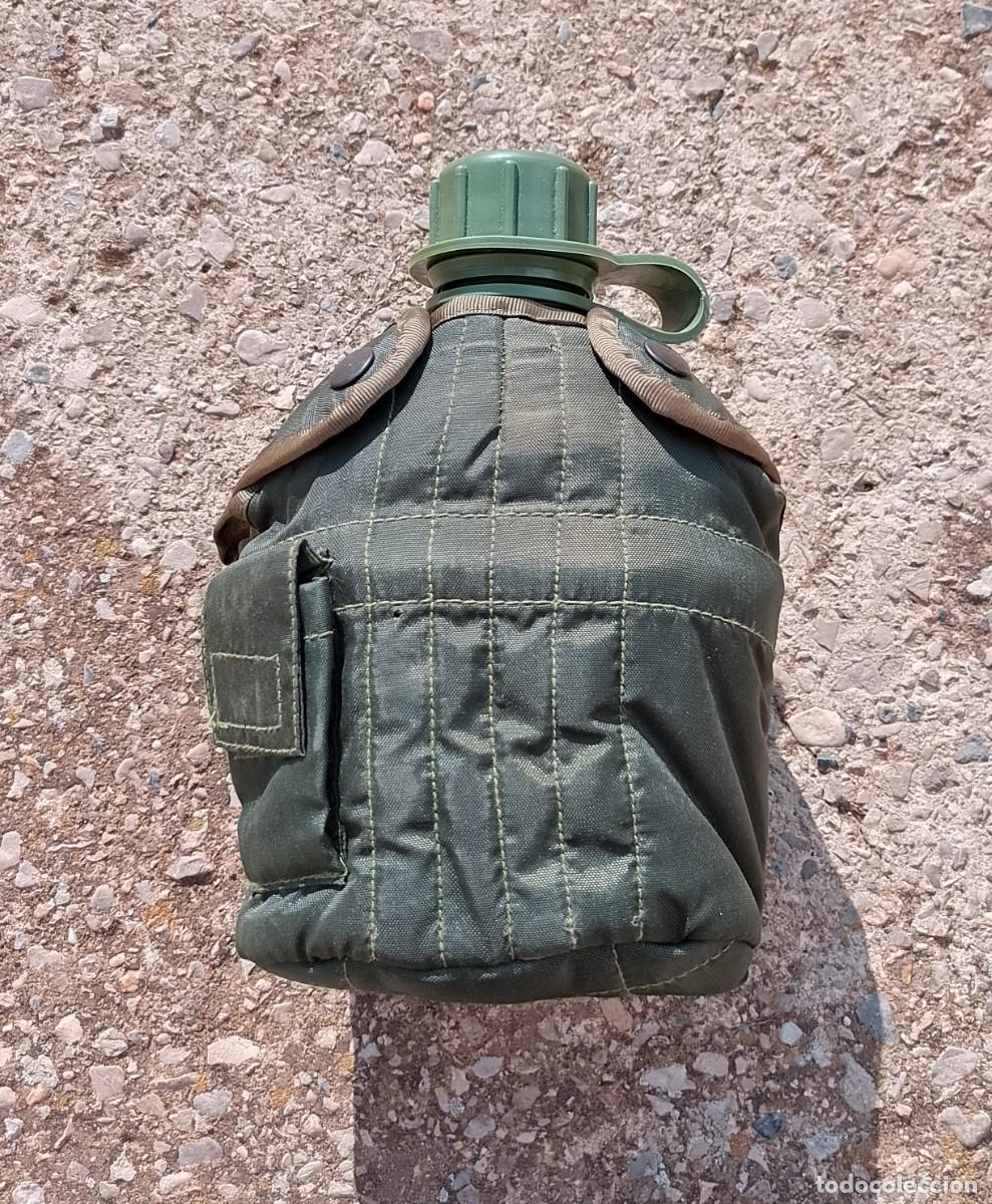 Militaria: Cantimplora con funda, ej&eacute;rcito espa&ntilde;ol - Foto 1