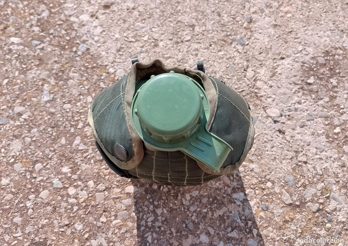 Militaria: Cantimplora con funda, ej&eacute;rcito espa&ntilde;ol - Foto 3