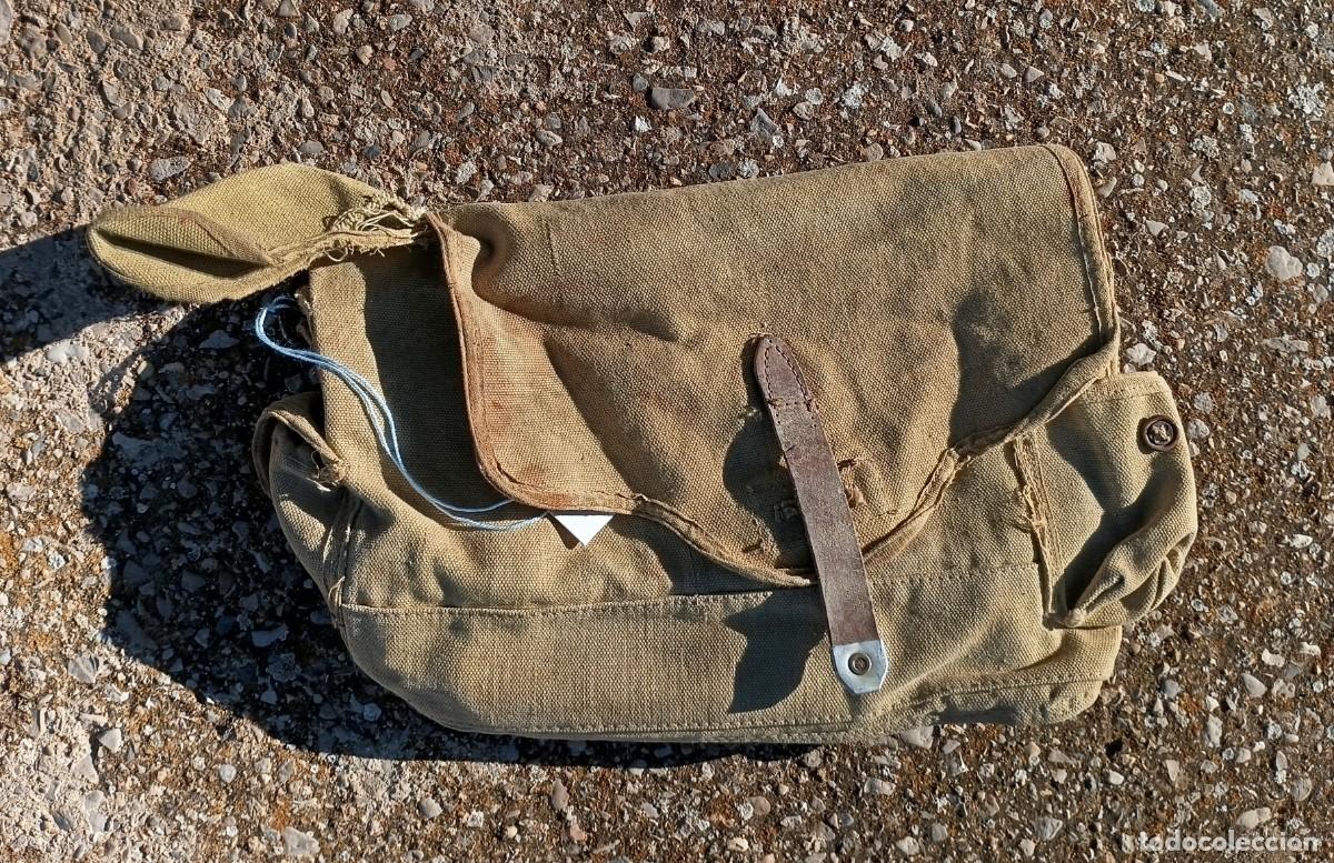 Militaria: Macuto franc&eacute;s, marcado - Foto 1