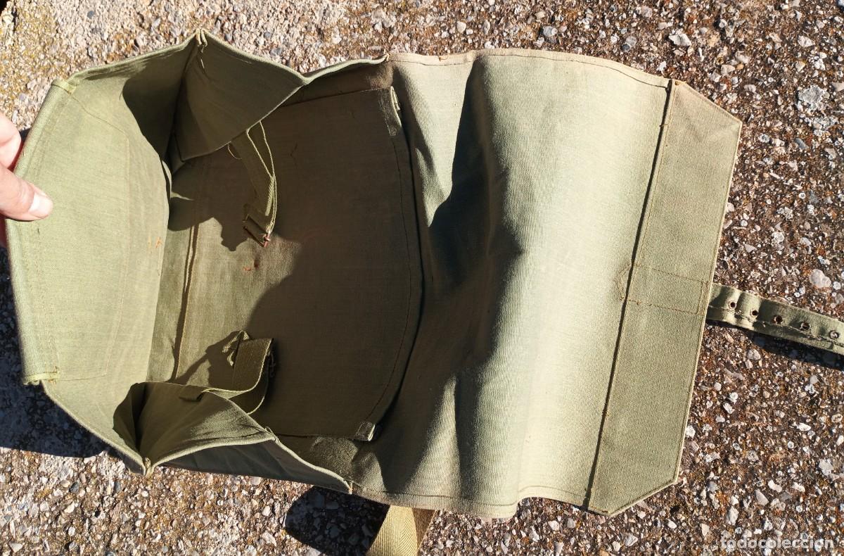 Militaria: Macuto de costado, oficial - Foto 4