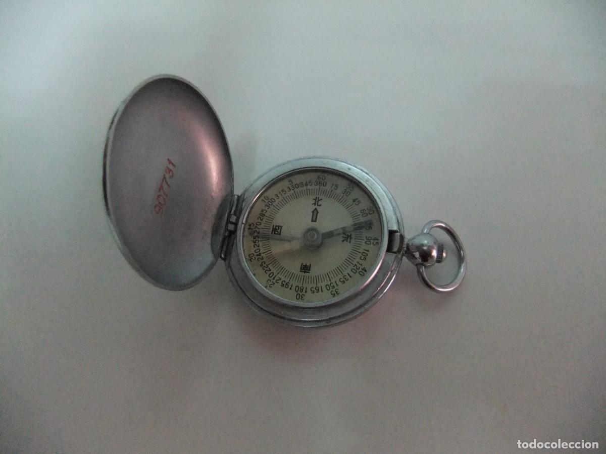Militaria: brujula japonesa con marcajes - Foto 1