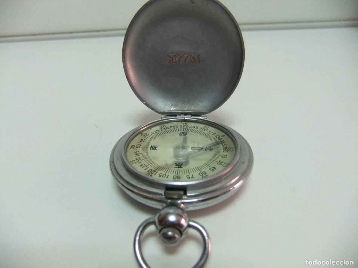 Militaria: brujula japonesa con marcajes - Foto 2