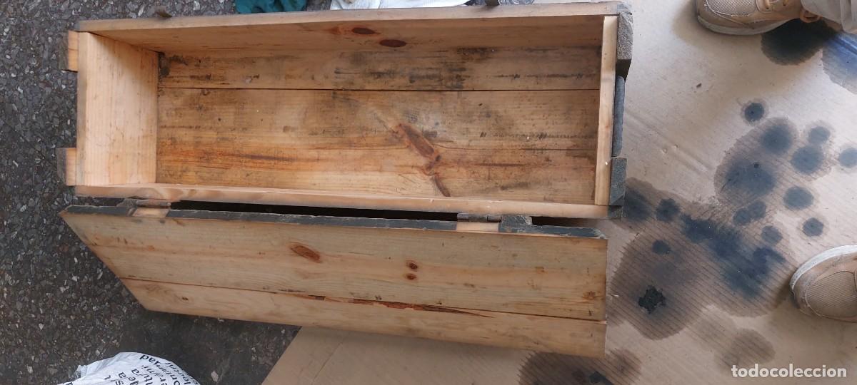 Militaria: CAJA DE MADERA MILITAR. ESPA&Ntilde;A - Foto 7
