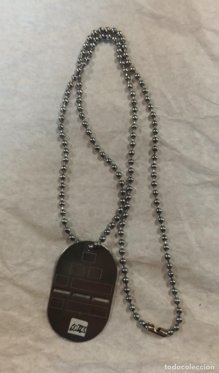 Militaria: Placa de identificaci&oacute;n en blanco, Espa&ntilde;a - Foto 2