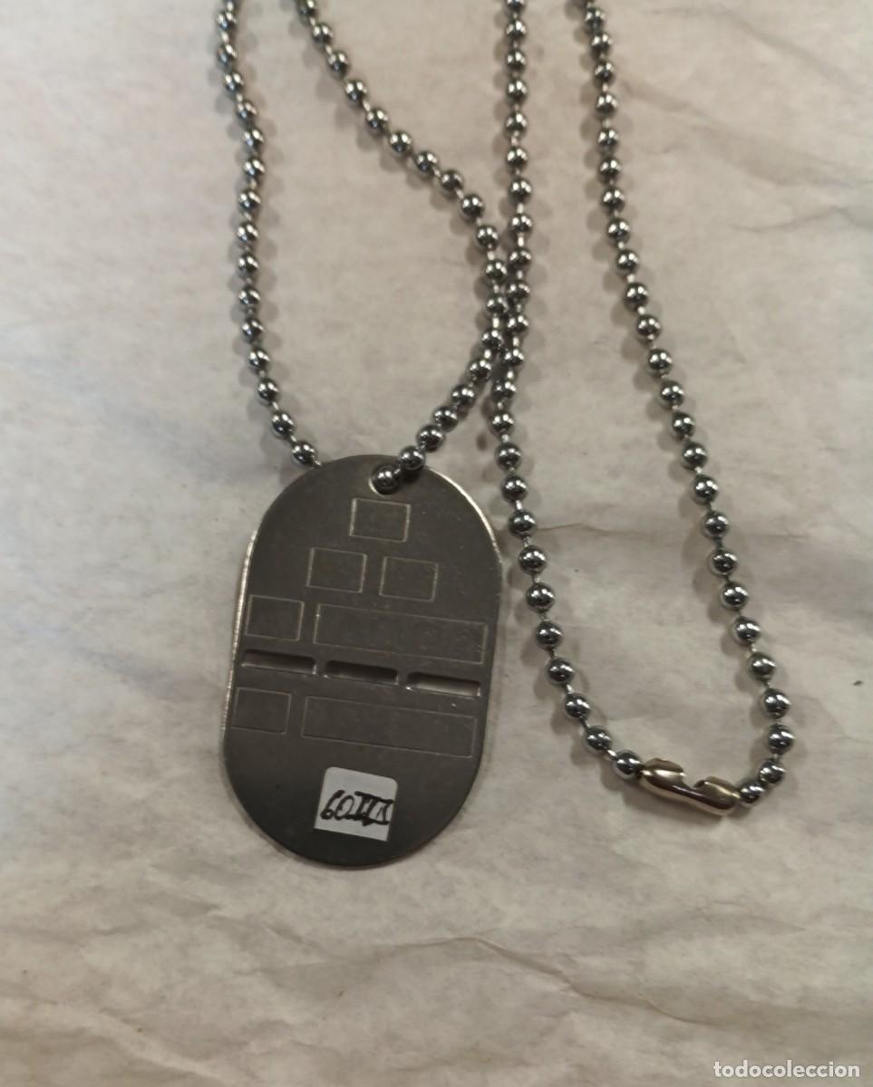 Militaria: Placa de identificaci&oacute;n en blanco, Espa&ntilde;a - Foto 3