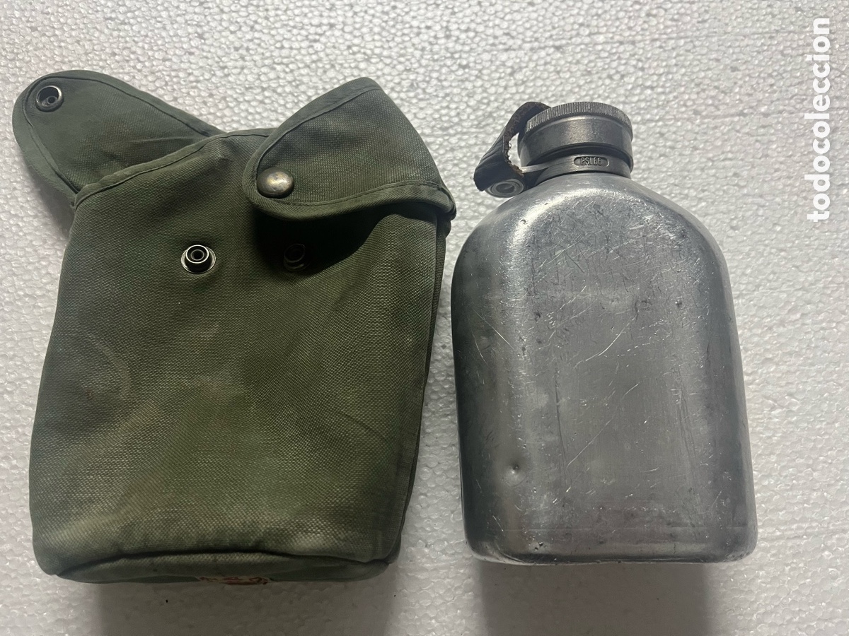 Militaria: CANTIMPLORA CON FUNDA EJ&Eacute;RCITO FRANC&Eacute;S - Foto 2