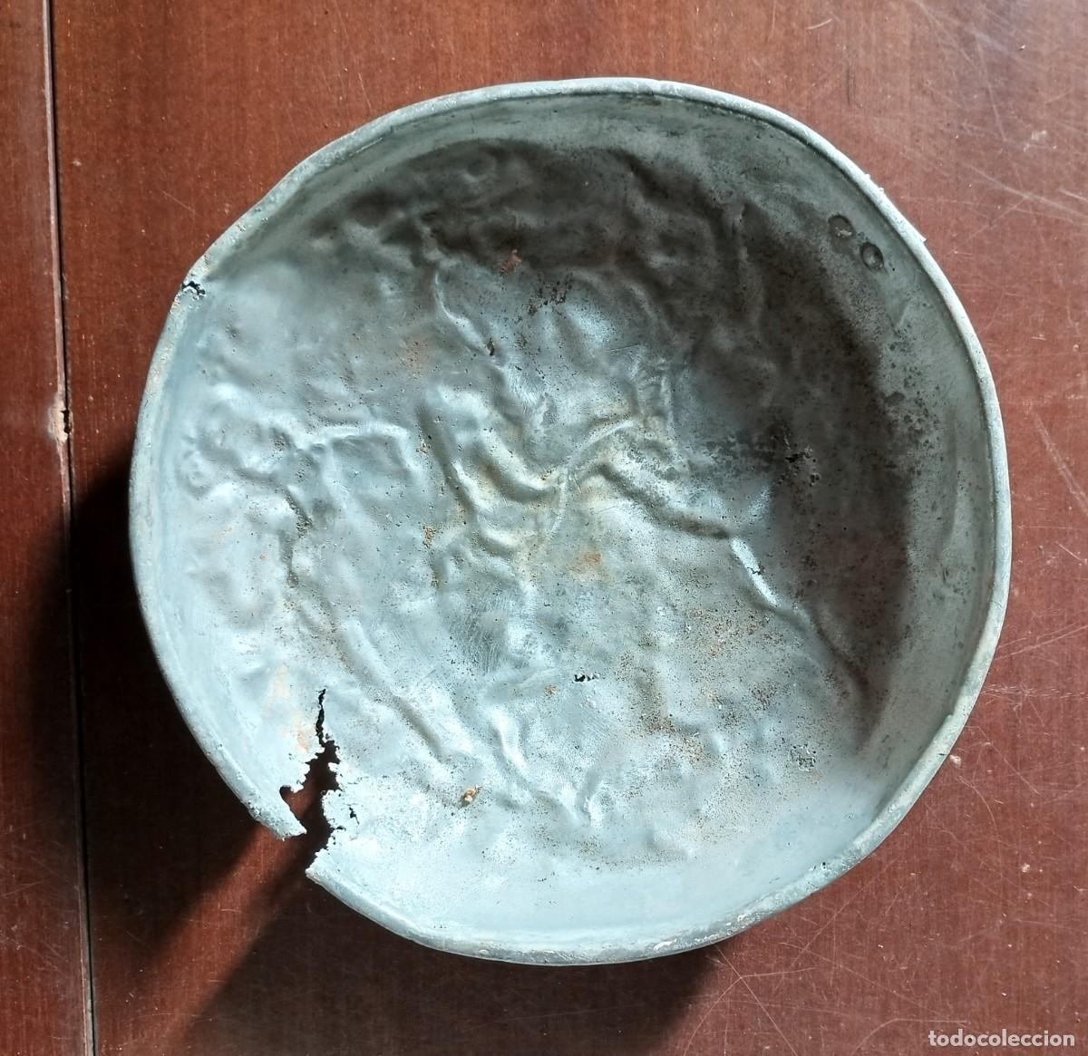 Militaria: Antiguo plato de trinchera - Foto 1