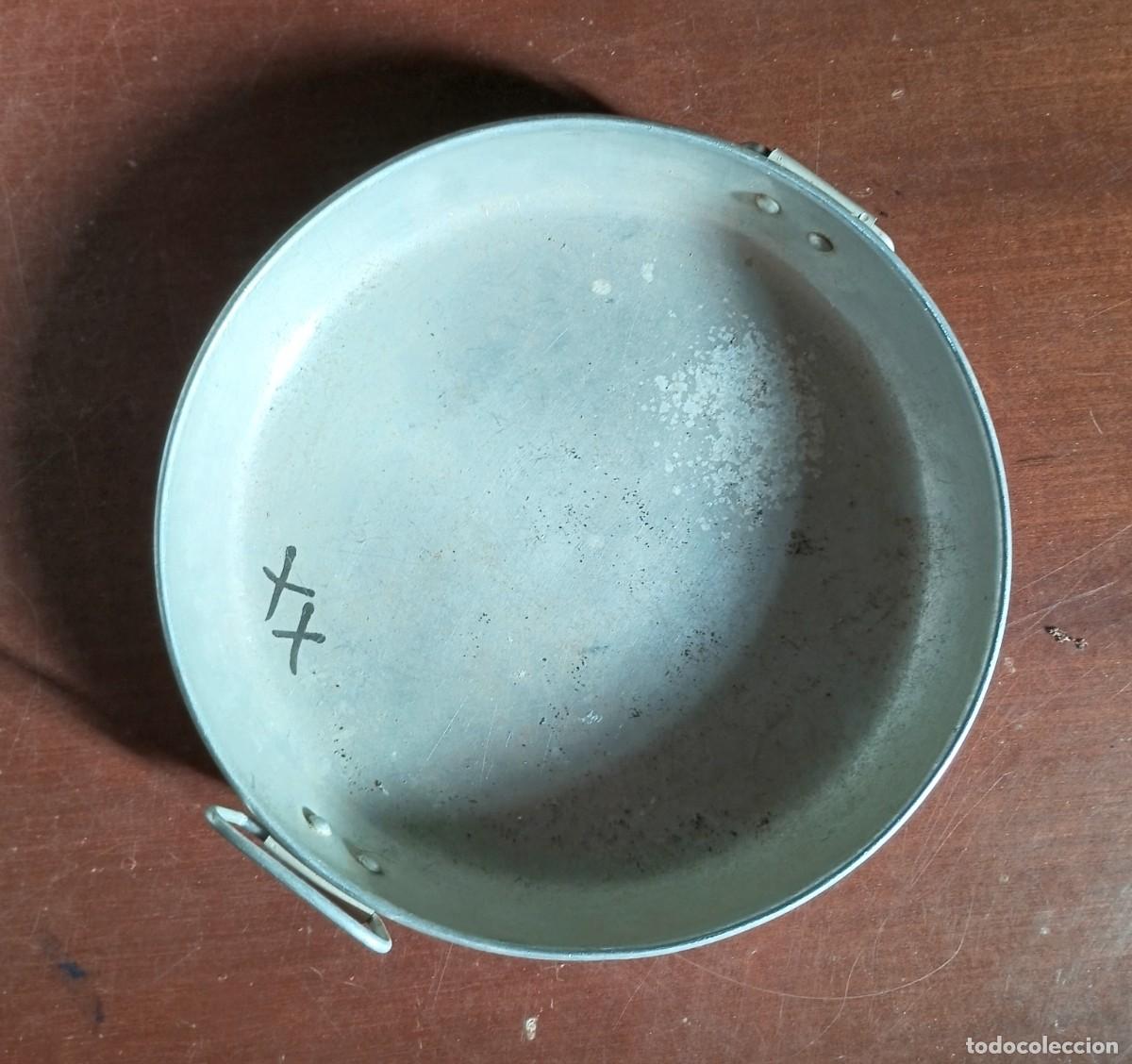 Militaria: Antiguo plato de trinchera - Foto 1