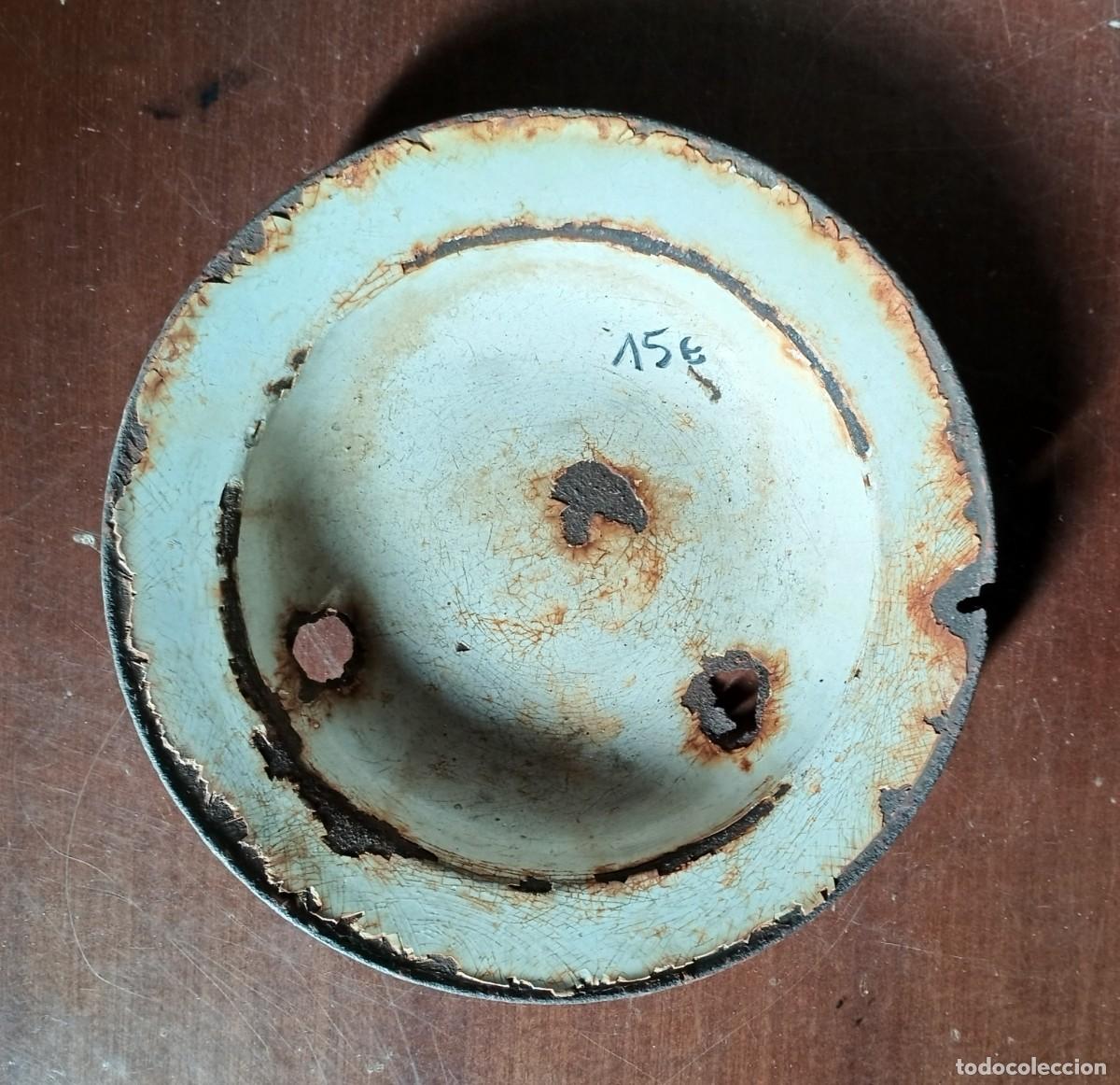 Militaria: Antiguo plato de trinchera - Foto 1