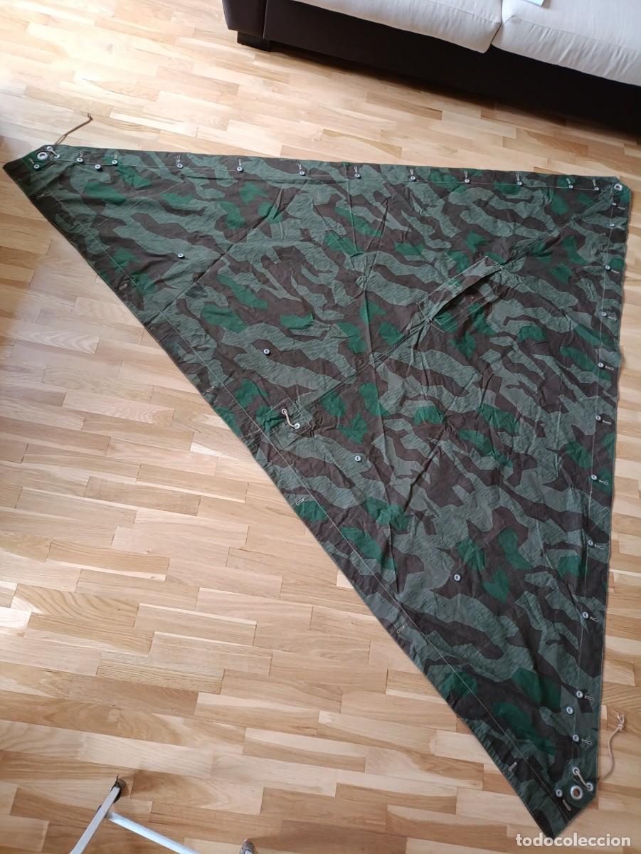 Militaria: Zeltbahn original en buen estado - Foto 1