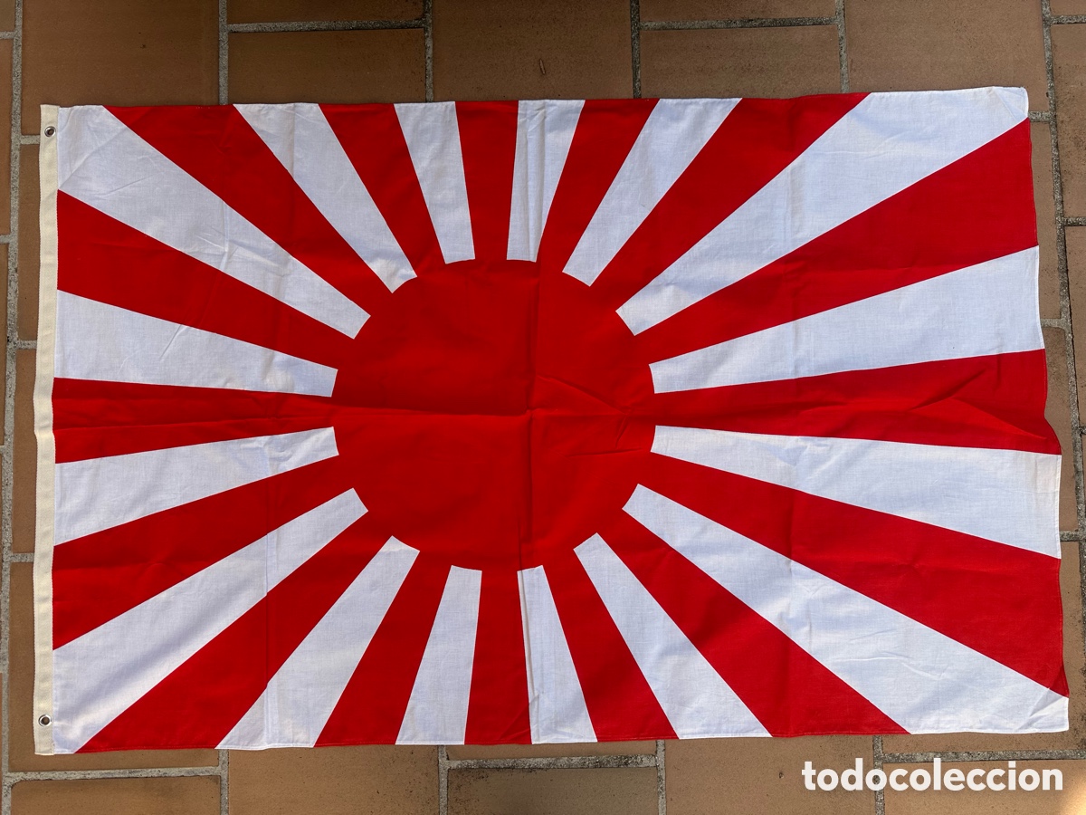 Militaria: BADERA JAPONESA JAPON - Foto 2