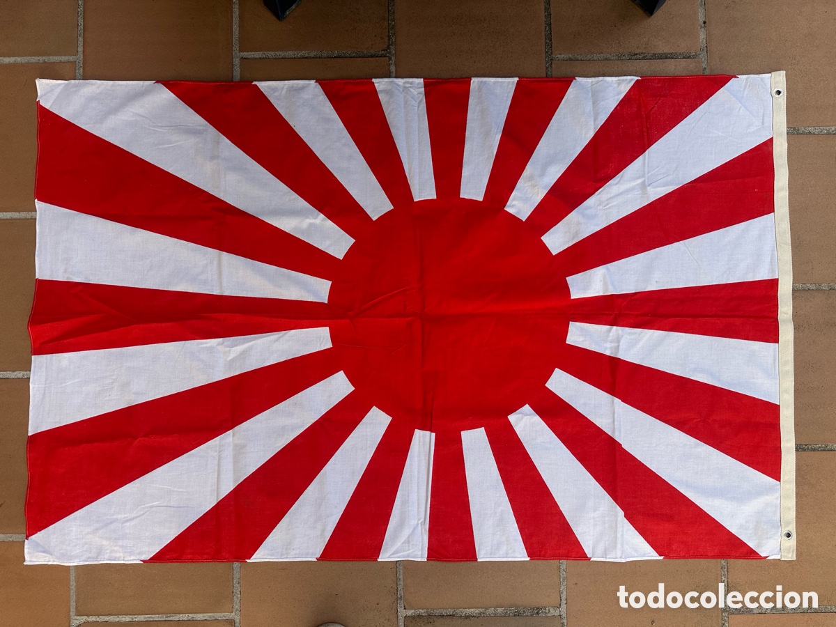 Militaria: BADERA JAPONESA JAPON - Foto 5