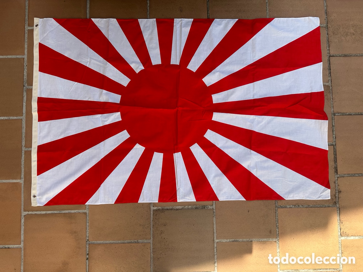 Militaria: BADERA JAPONESA JAPON - Foto 1