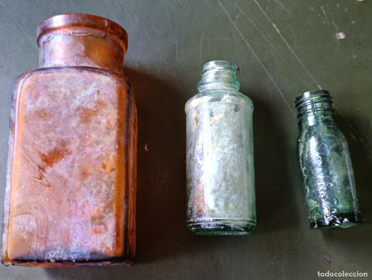 Militaria: Frascos de cristal de trincheras - Foto 1