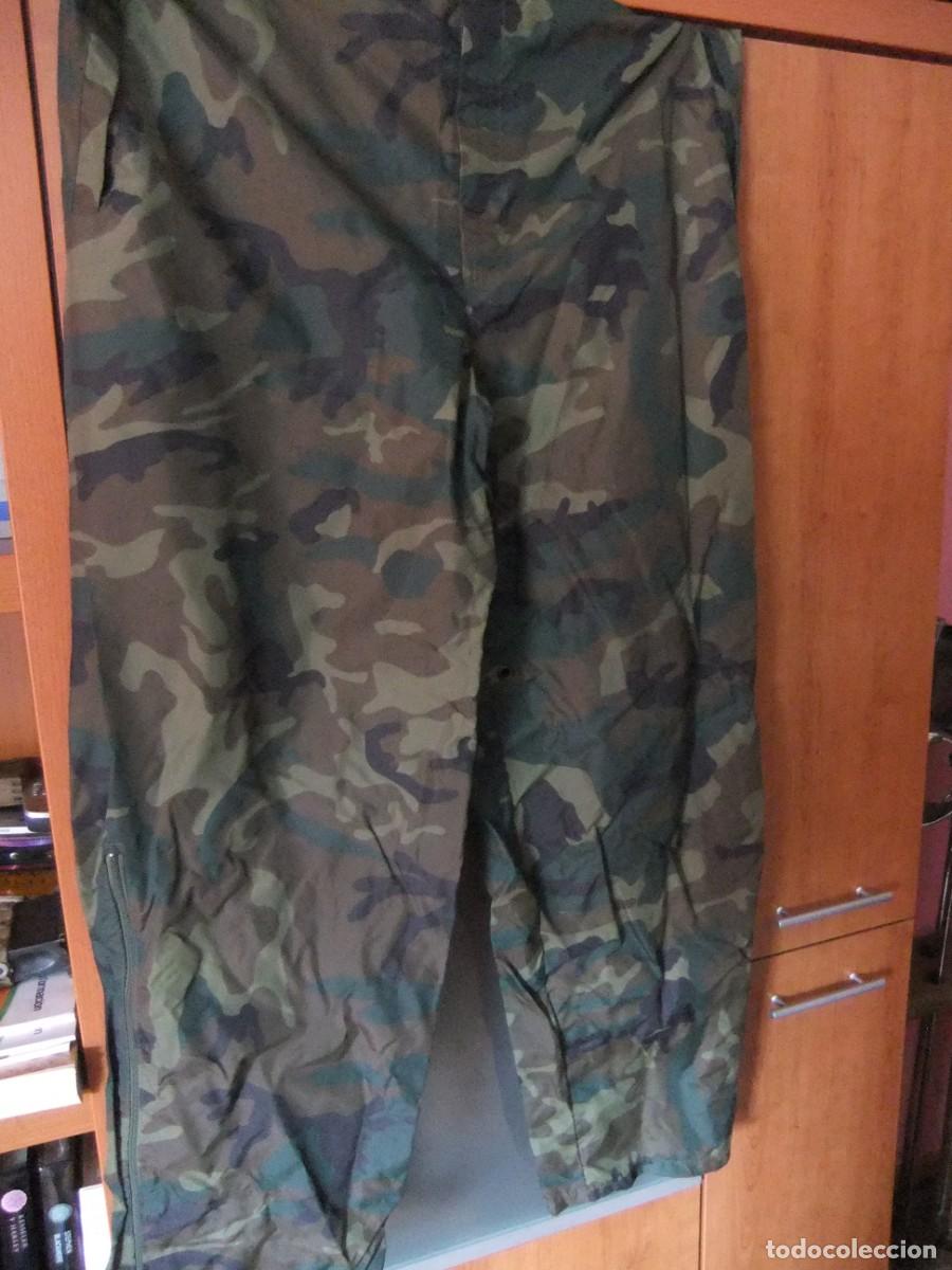 Militaria: pantalon plastico camuflaje ejercito espa&ntilde;ol - Foto 1