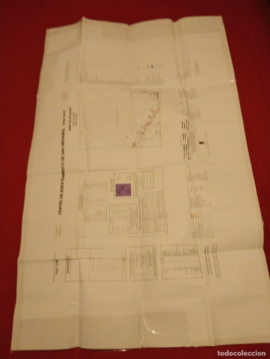 Militaria: Tres mapas plastificado de San Gregorio - Foto 4