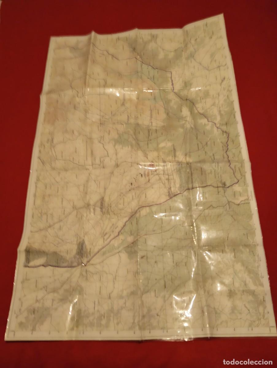 Militaria: Tres mapas plastificado de San Gregorio - Foto 5
