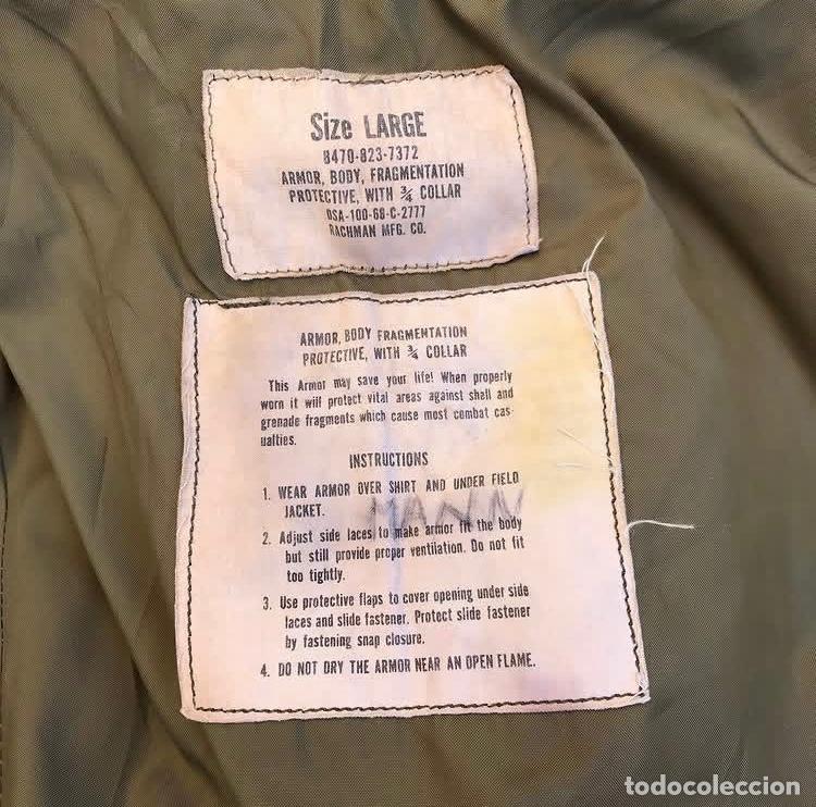 Militaria: Chaleco M-69 Vietnam 1968 - Foto 9