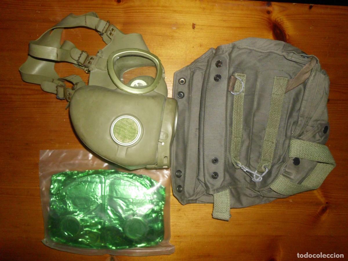 Militaria: M&aacute;scara antig&aacute;s ej&eacute;rcito polaco tipo M-X - Foto 1