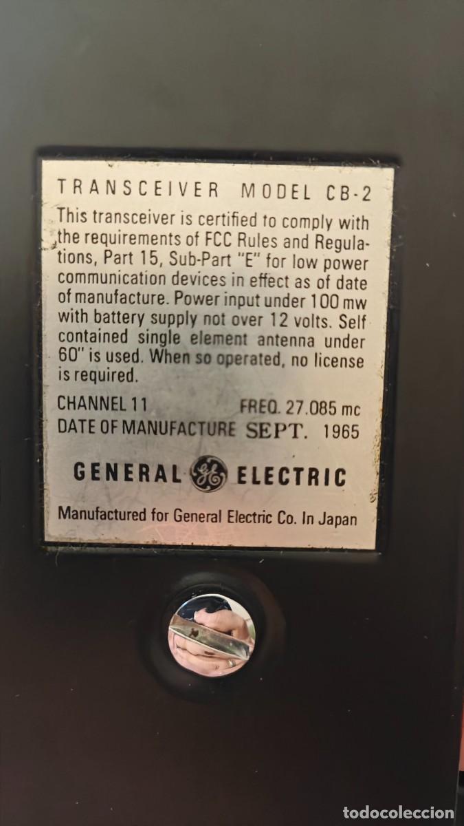 Militaria: Walkie talkie general electric - Foto 2