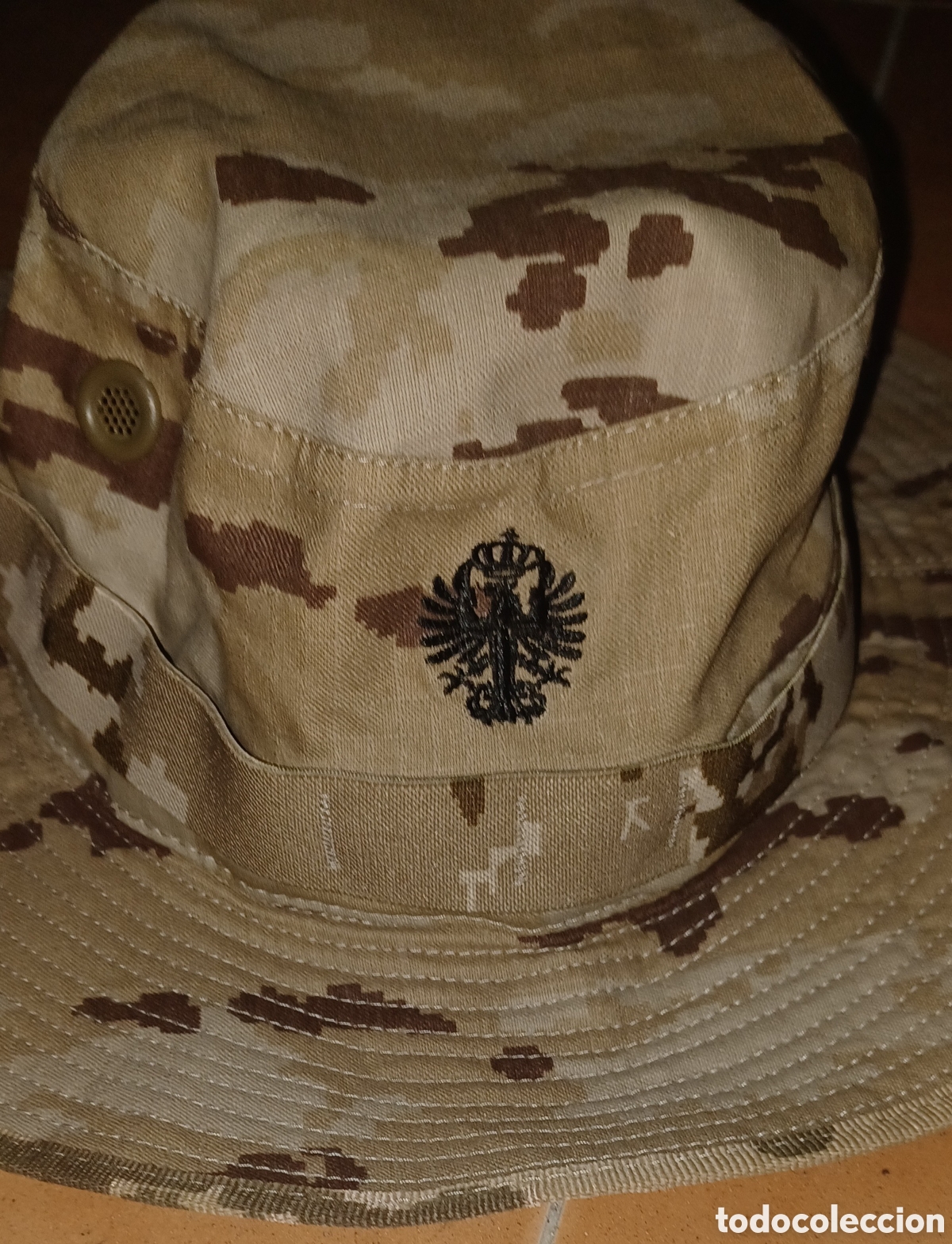 Militaria: CHAMBERGO MILITAR ORIGINAL CAMUFLAJE ARIDO PIXELADO. TALLA M. INDUYCO. EJ&Eacute;RCITO ESPA&Ntilde;OL. DESIERTO.