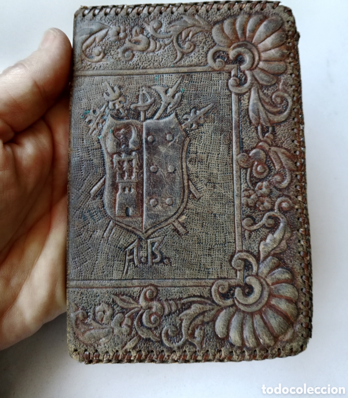 Militaria: CARTERA DE MILITAR, ANTIGUA