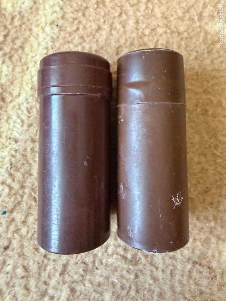 Militaria: Botes de pl&aacute;stico ej&eacute;rcito de tierra