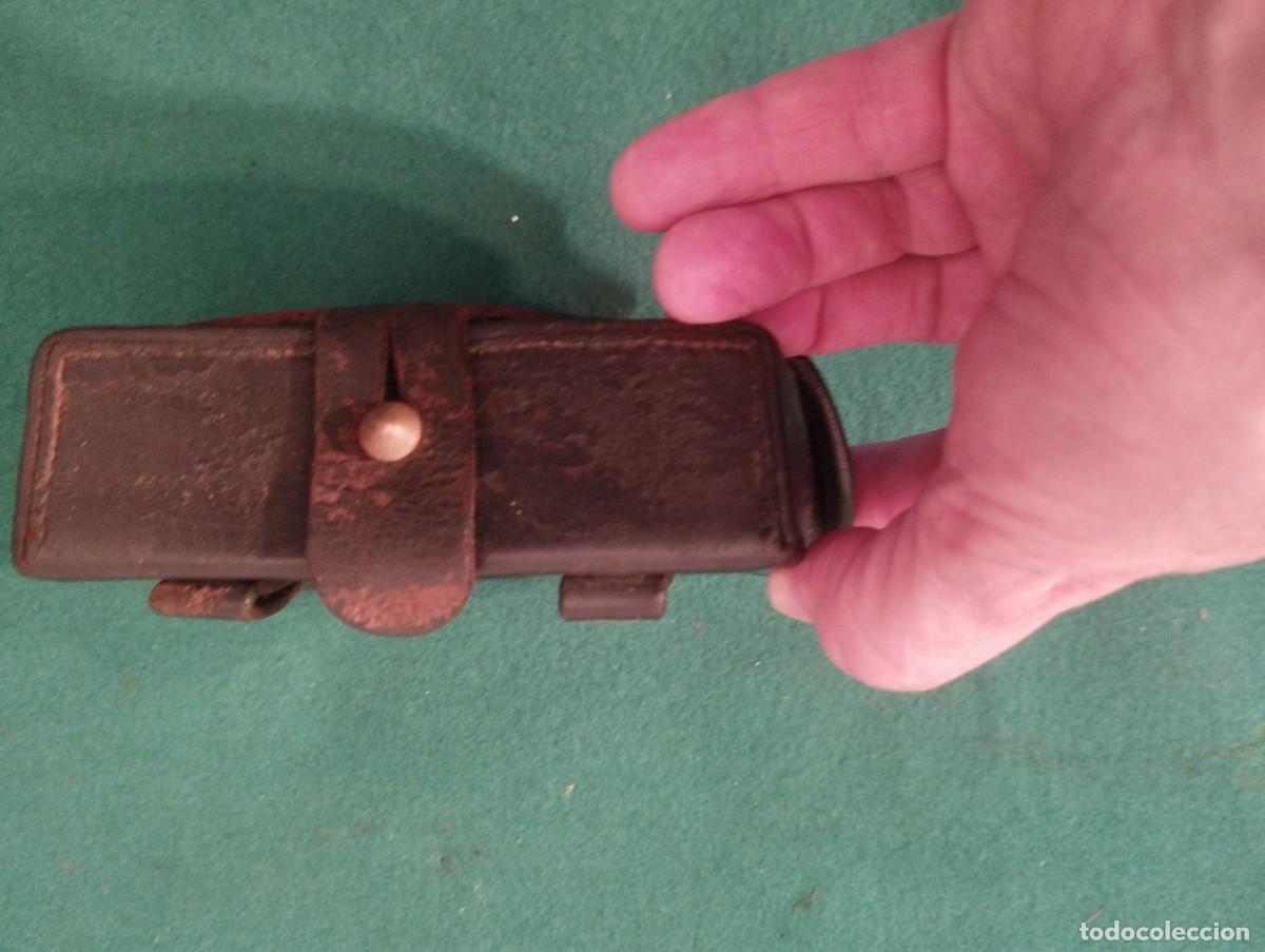 Militaria: Cartuchera militar para fusil Steyr Mannlicher 1896 (portugu&eacute;s)