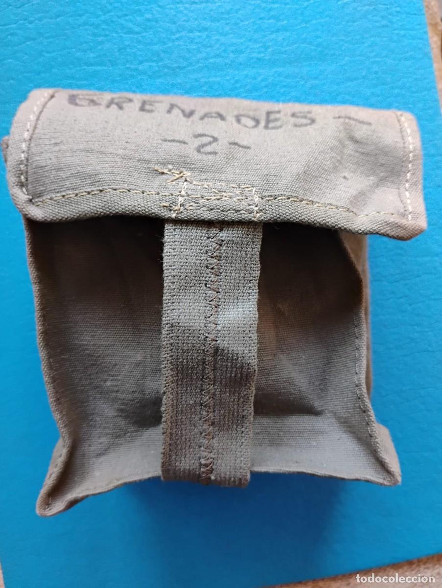 Militaria: PORTAGRANADAS MILITAR - INSCRIPCION GRENADES 2 - USADA