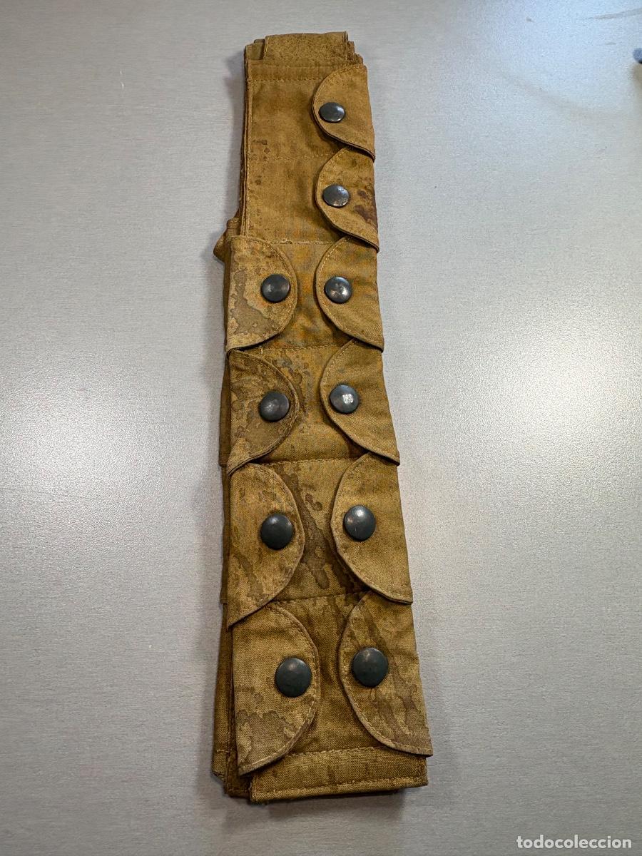 Militaria: Bandolera de munici&oacute;n fallshimjager.Original