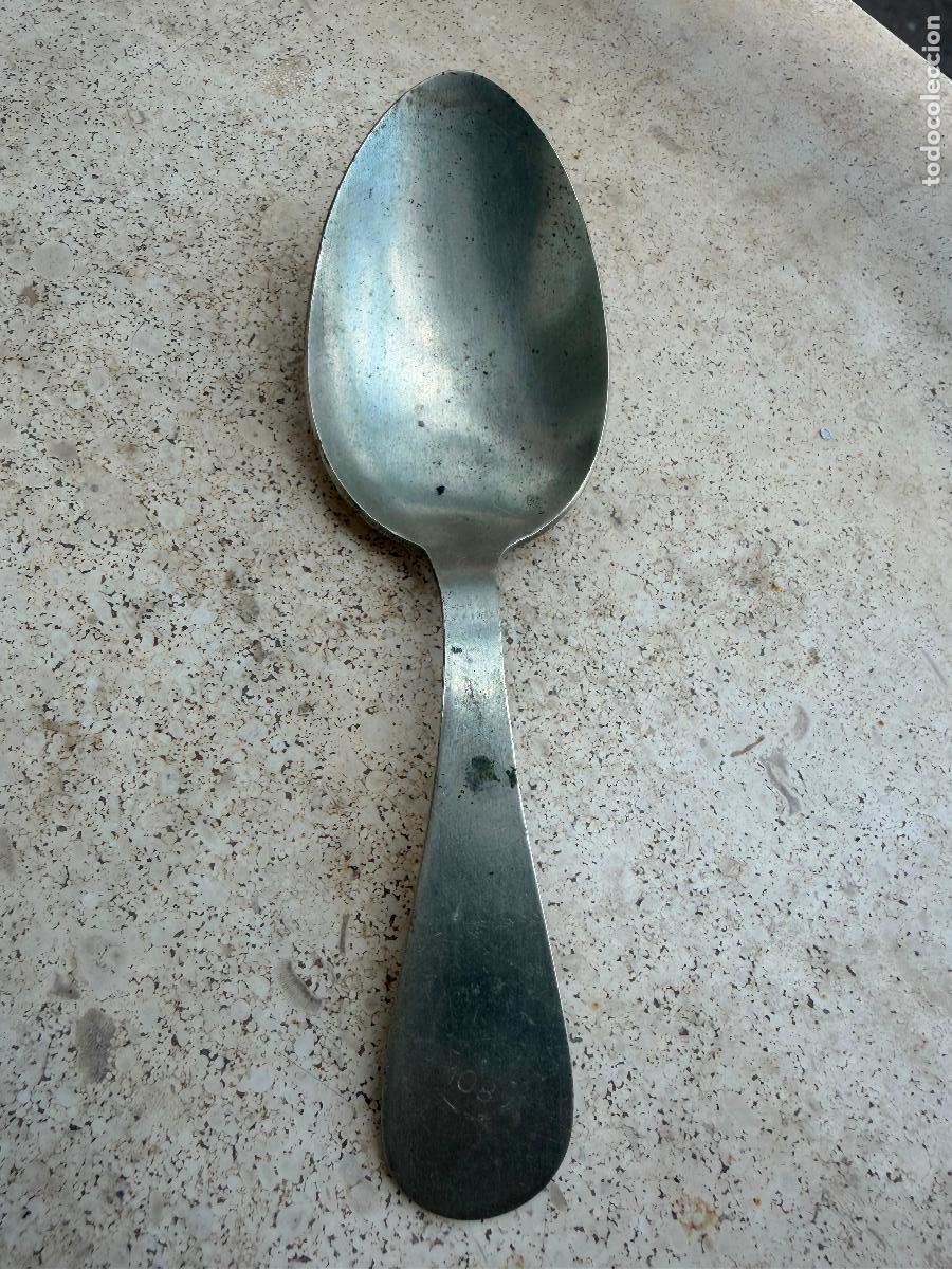 Militaria: Cuchara rusa marcada guerra civil