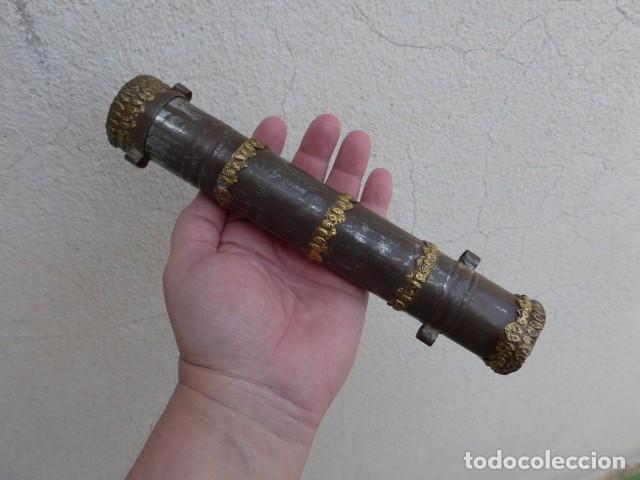 Militaria: ANTIGUO TUBO PORTADOCUMENTOS MILITAR EPOCA ALFONSO XIII - REPUBLICA