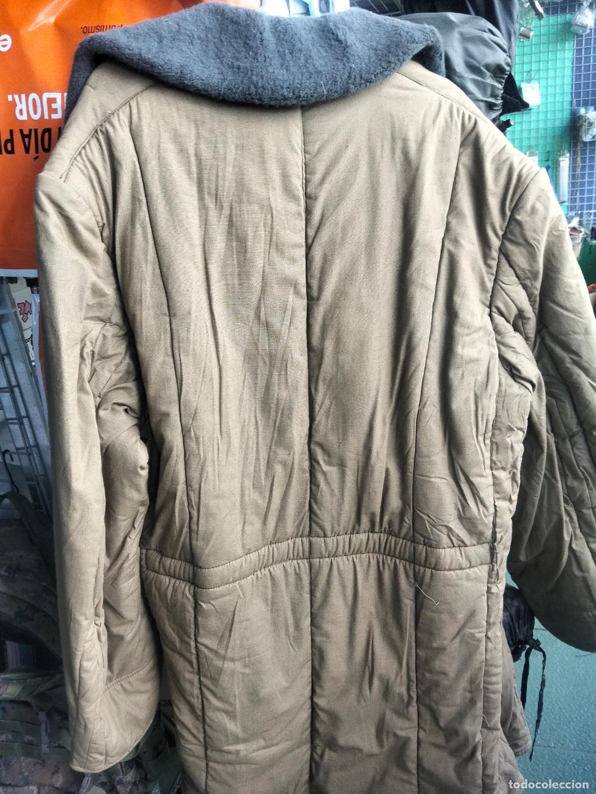 Militaria: FORRO CHAQUETA INTERIOR EJERCITO ORIGINAL