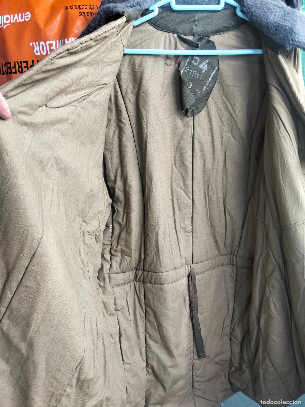 Militaria: FORRO CHAQUETA INTERIOR EJERCITO ORIGINAL - Foto 2