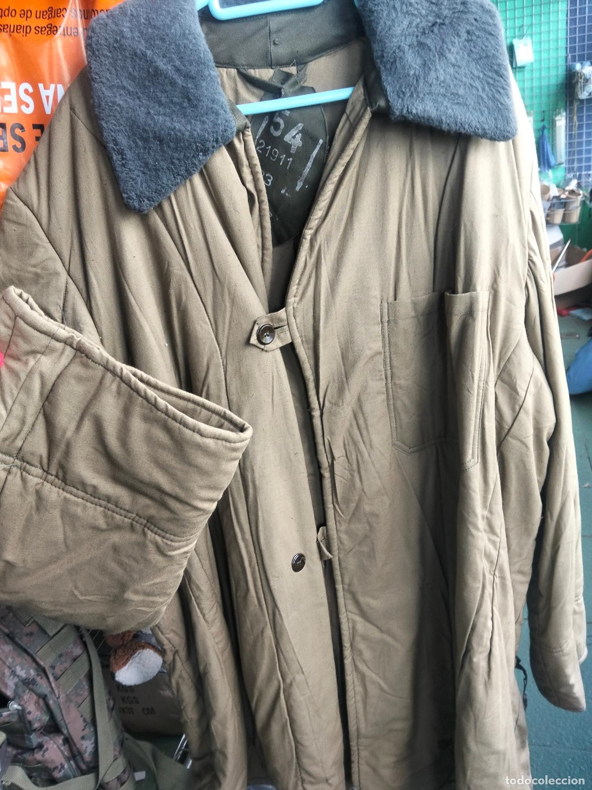 Militaria: FORRO CHAQUETA INTERIOR EJERCITO ORIGINAL - Foto 4