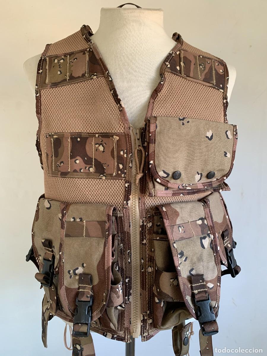 Militaria: Porta Equipo Combate PECO Camuflaje Arido Altus HK G36 Ej&eacute;rcito 2003