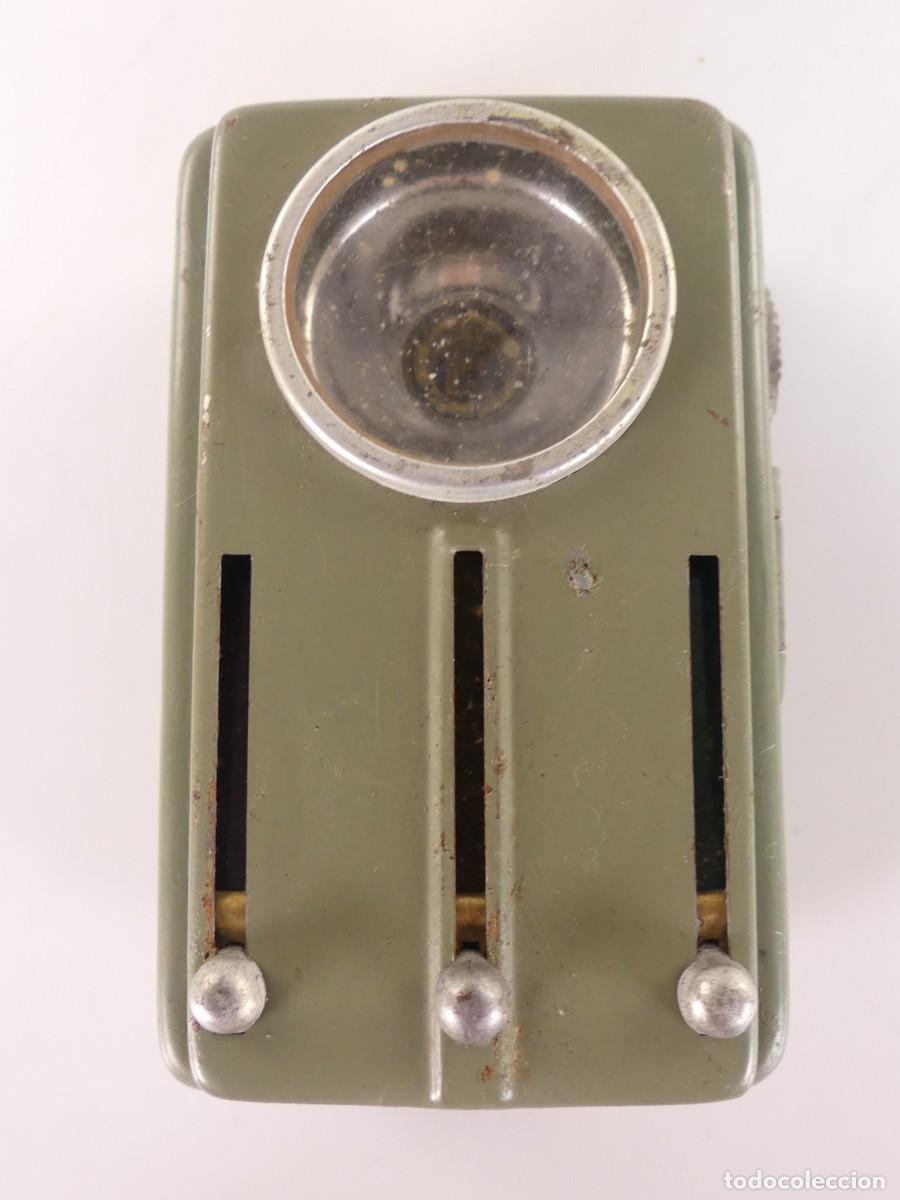 Militaria: Antigua Linterna Militar Tres Colores Uni&oacute;n Sovi&eacute;tica a&ntilde;os 50-60 USSR