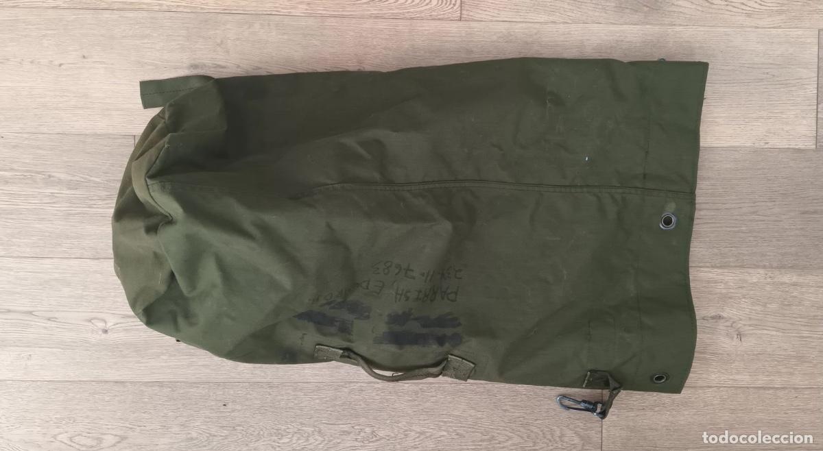 Militaria: Petate USGI US Army 1980s &ndash; Original con marcajes