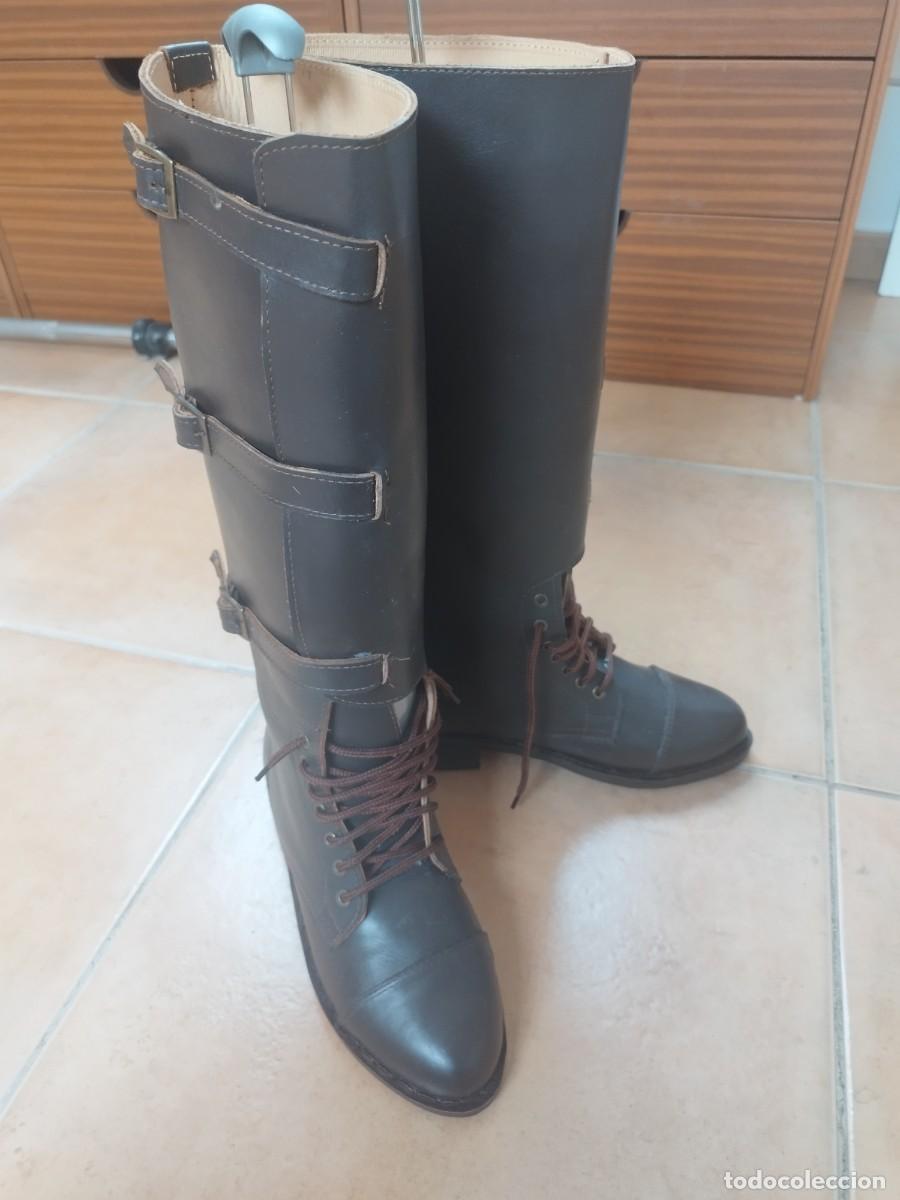 Militaria: Botas de montar oficial britanico 1a GM
