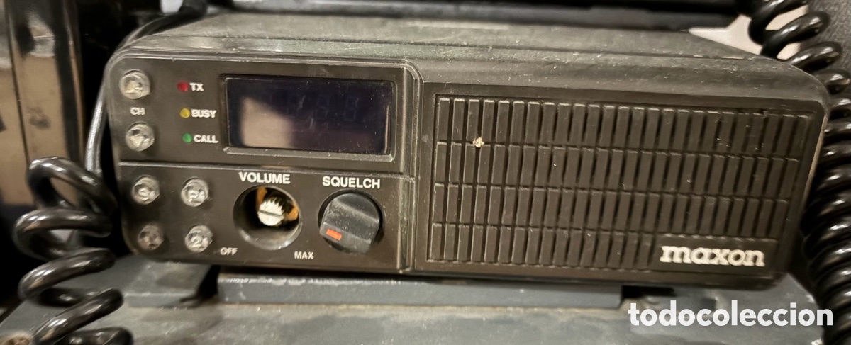Militaria: EMISORA DE VEH&Iacute;CULO POLICIAL MAXON TELCOM SMX 4150 S POLICIA MUNICIPAL