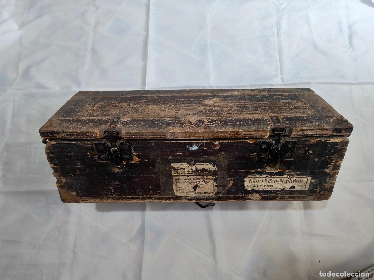 Militaria: Caja de Municion Luftwaffe Legion Condor